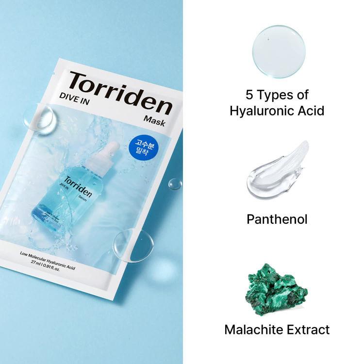 Torriden Dive-In Low Molecule Hyaluronic Acid Mask Pack 27ml
