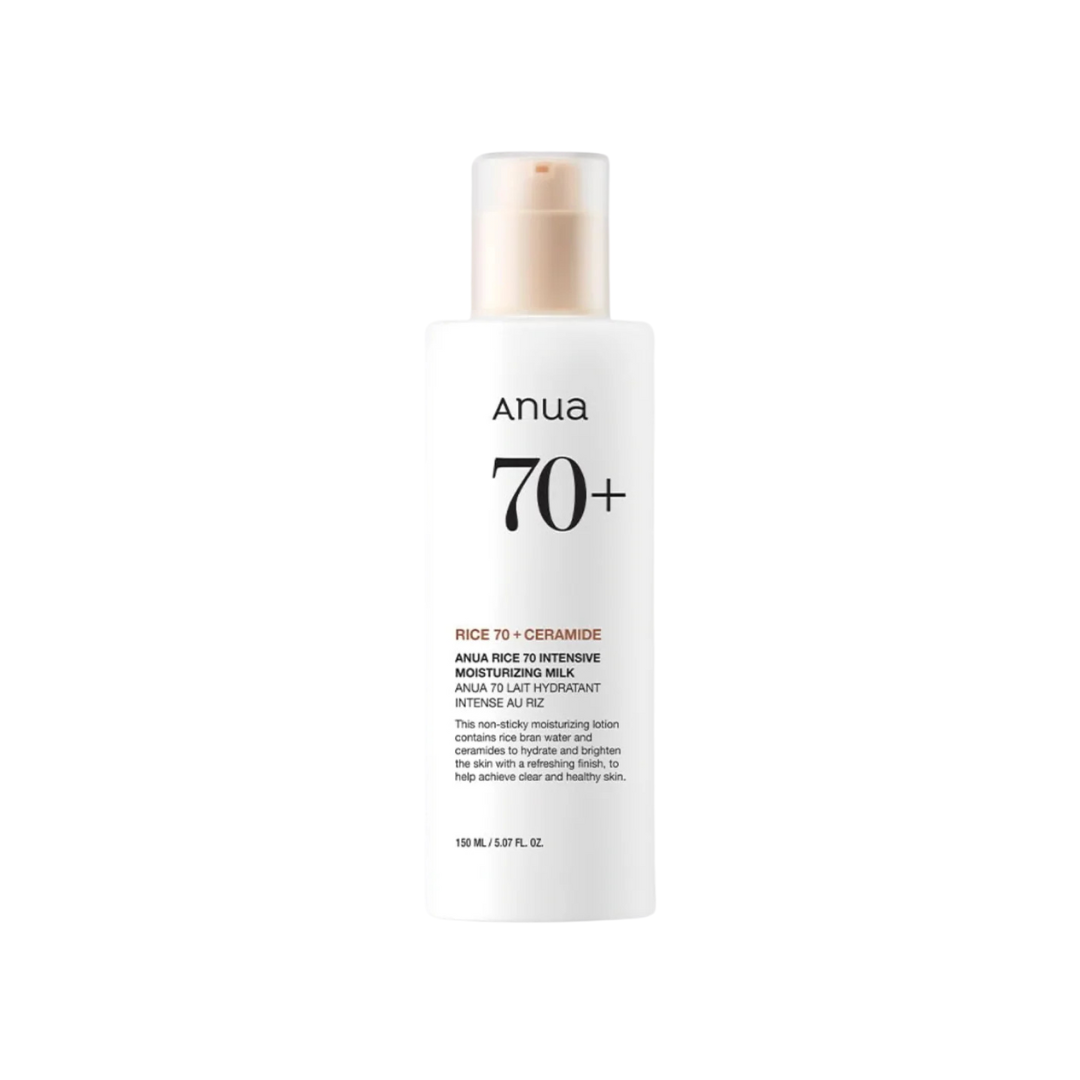 Anua Rice 70 Intensive Moisturizing Milk 150ml | Brighten Dull Skin