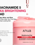 Anua Niacinamide 5 TXA Brightening Pads (60pads)