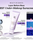 Beauty of Joseon Stay Fresh Tone-Up Sunscreen 50ml - Purple