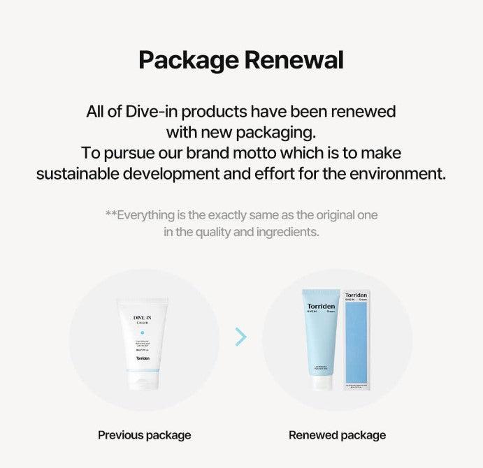 Torriden DIVE-IN Low Molecular Hyaluronic Acid Cream 80ml - WowDrops