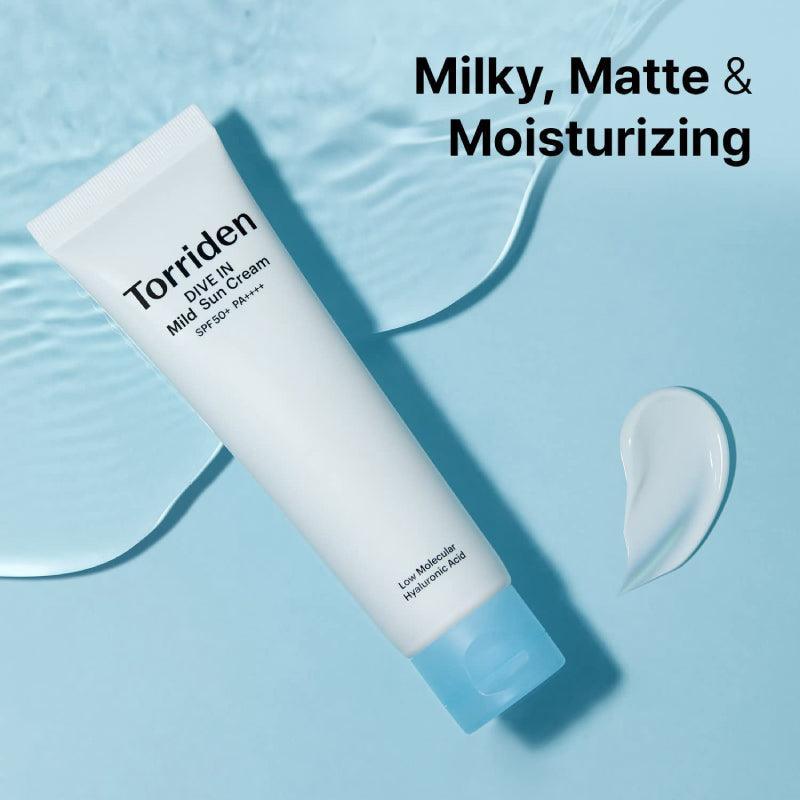 Torriden DIVE-IN Mild Suncream 60ml - WowDrops