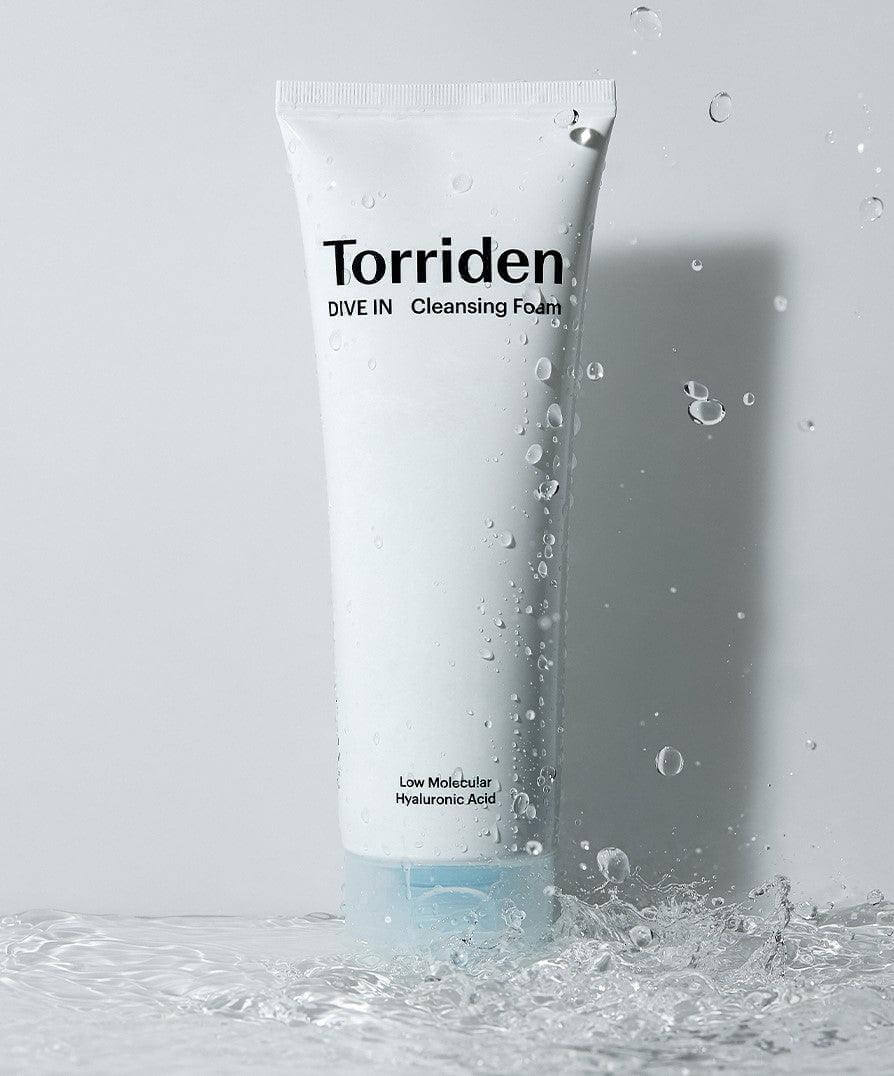 Torriden DIVE-IN Low Molecular Hyaluronic Acid Cleansing Foam 150ml - WowDrops
