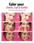 Kahi Kisstin Balm Pink 9g | Pink Tinted Balm Stick