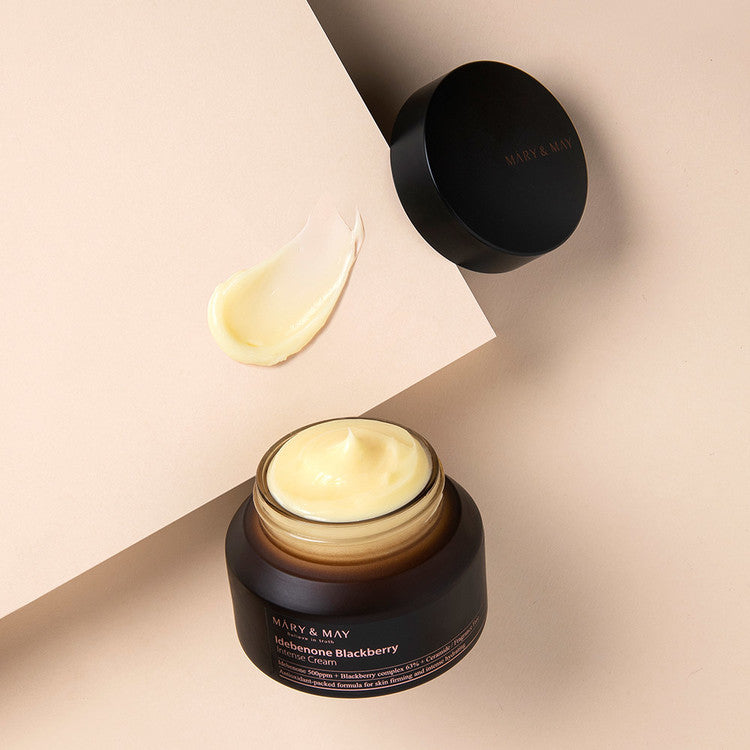 Mary & May Idebenone + Blackberry complex intensive total care cream 70g
