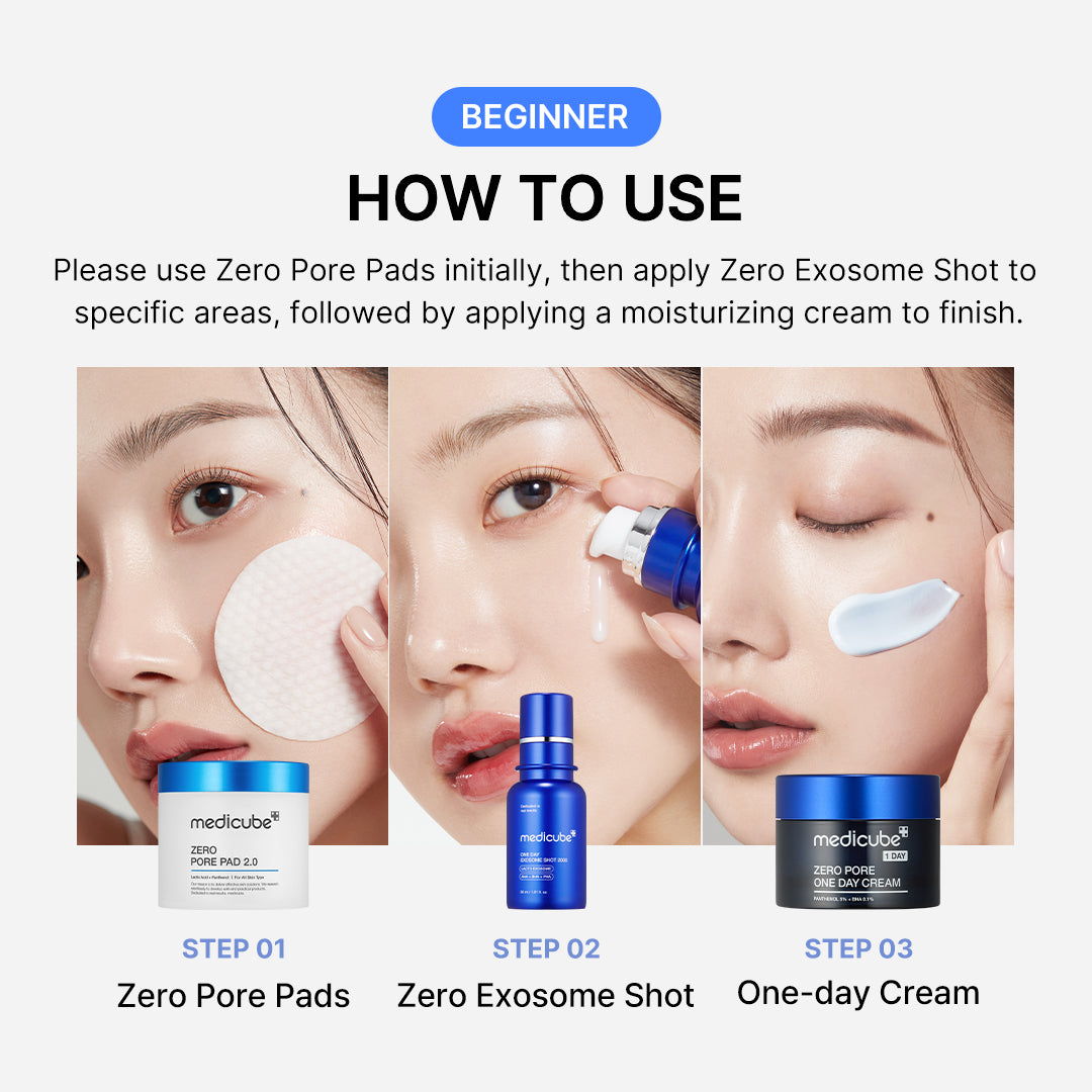 أمبولة Medicube One Day Exosome Shot Pore 2000 30 مل