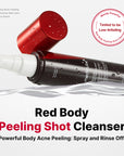 Medicube Red Acne Body Peeling Shot 2.0 110gm