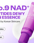 Numbuzin No.9 NAD+ 9 Peptides Dewy Sun Essence 50ml