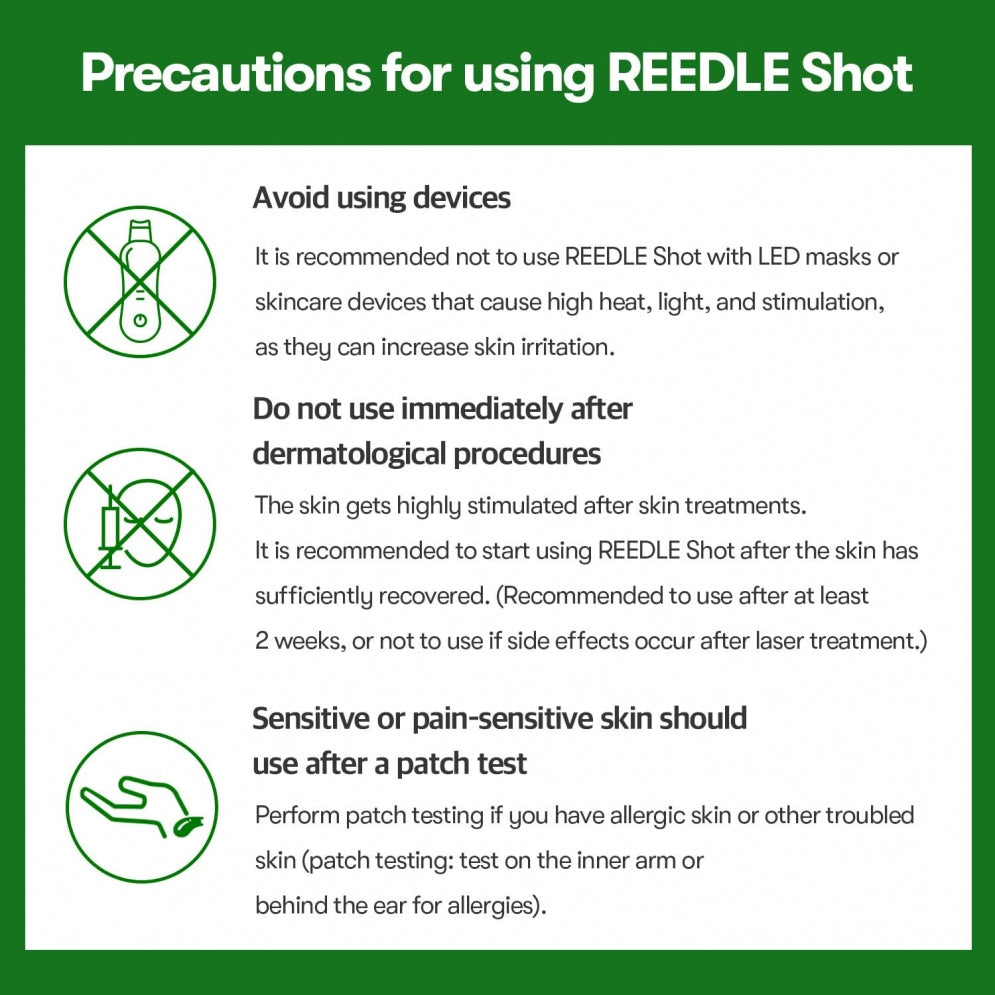 VT Cosmetics Reedle Shot 100 (+ Reedle Shot 300 trial sachets)