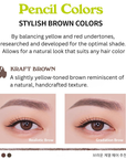 UNLEASHIA - Shaper Defining Eyebrow Pencil - N2 Kraft Brown