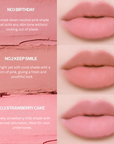 UNLEASHIA - Oh! Happy Day Lip Pencil - No.1 Birthday