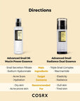 COSRX Advanced Snail Radiance Dual Essence 80 مل