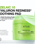Anua Azelaic 10 Hyaluron Redness Soothing Pads (90pc)