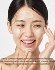 Arencia Fresh Green Rice Mochi Cleanser 120gm | 3-in-1 Vegan Cleanser