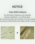 Arencia Fresh Green Rice Mochi Cleanser 120gm | 3-in-1 Vegan Cleanser