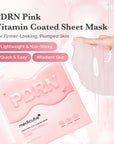 Medicube PDRN Pink Vita Coating Sheet Mask 1 piece