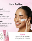 Medicube PDRN Hydrating UV Serum 50ml | No Cast Just Dew