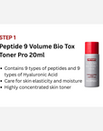 Medipeel Peptide 9 Volume Bio Tox 4pc Trial Kit