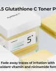 Numbuzin No.5 Vitamin-Niacinamide Concentrated Pad 180ml (70Pads)