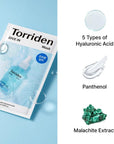 Torriden DIVE-IN Low molecule Hyaluronic acid Mask Pack [27ml*10ea] - WowDrops