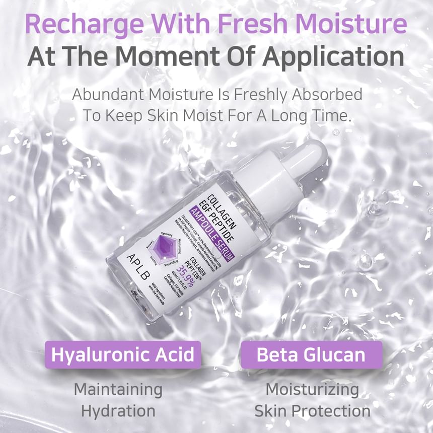 APLB Collagen EGF Peptide Ampoule Serum 40ml