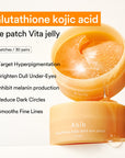 Abib Glutathione Kojic Acid Eye Patch Vita Jelly [60 patches]