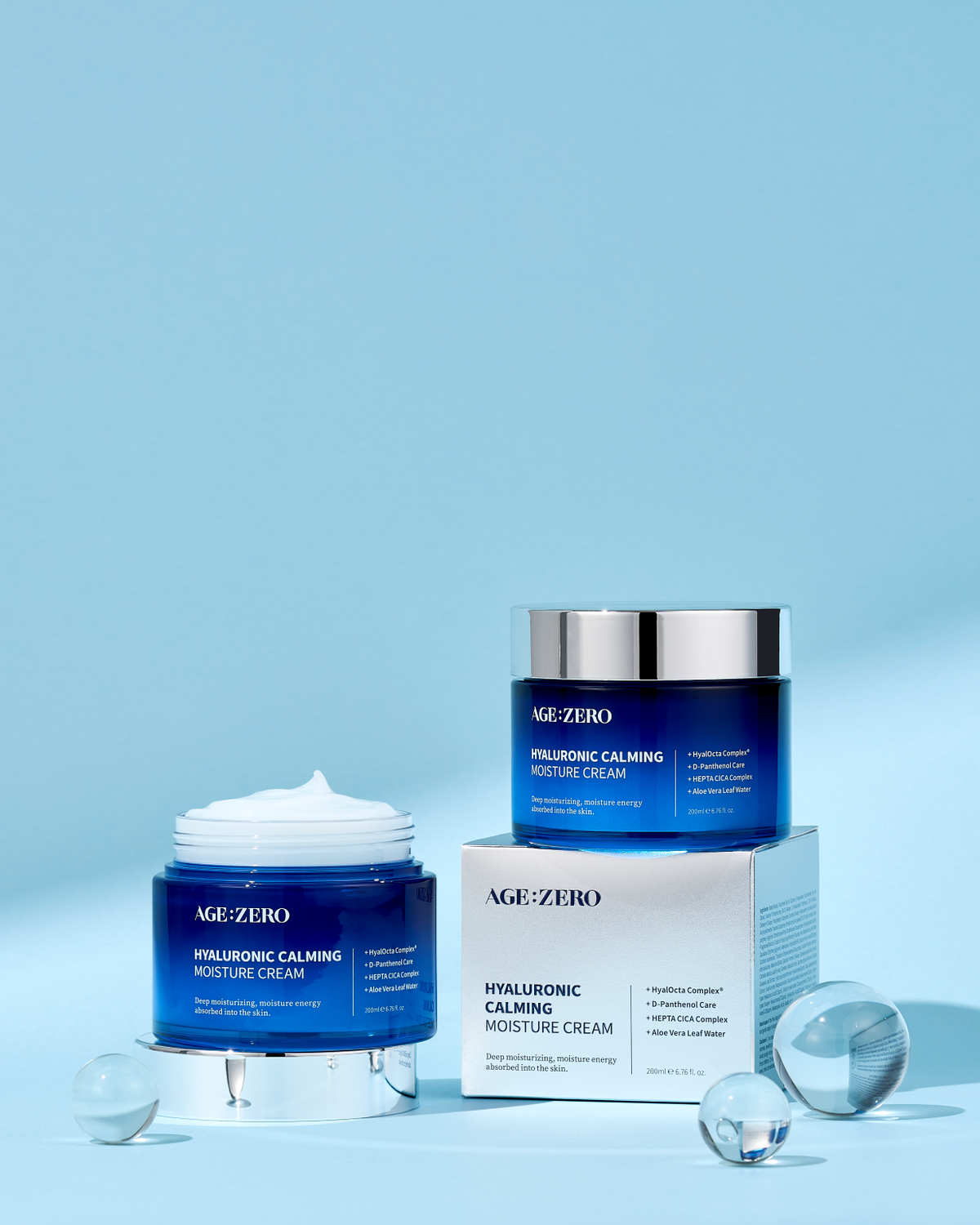 Age Zero Hyaluronic Moisture Cream 200ml