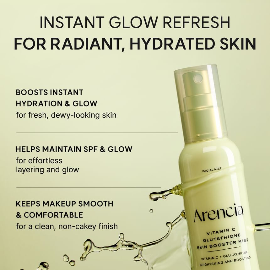 Arencia Vitamin C Glutathione Skin Booster Mist 100ml