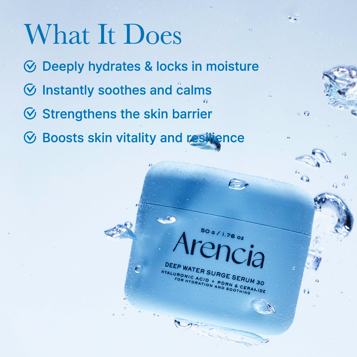 Arencia Deep Water Surge Overnight Serum 30 [50gm]