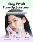 Beauty of Joseon Stay Fresh Tone-Up Sunscreen 50ml - Green