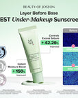 Beauty of Joseon Stay Fresh Tone-Up Sunscreen 50ml - Green
