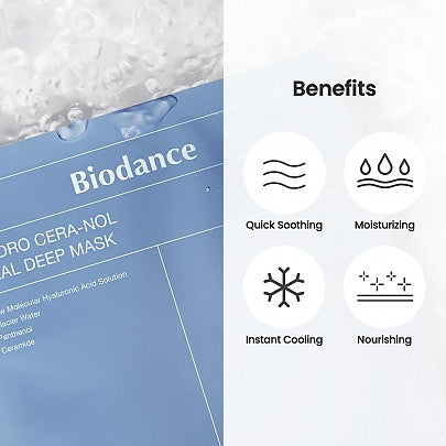 Biodance Hydro Cera-nol Real Deep Mask (Set of 4)