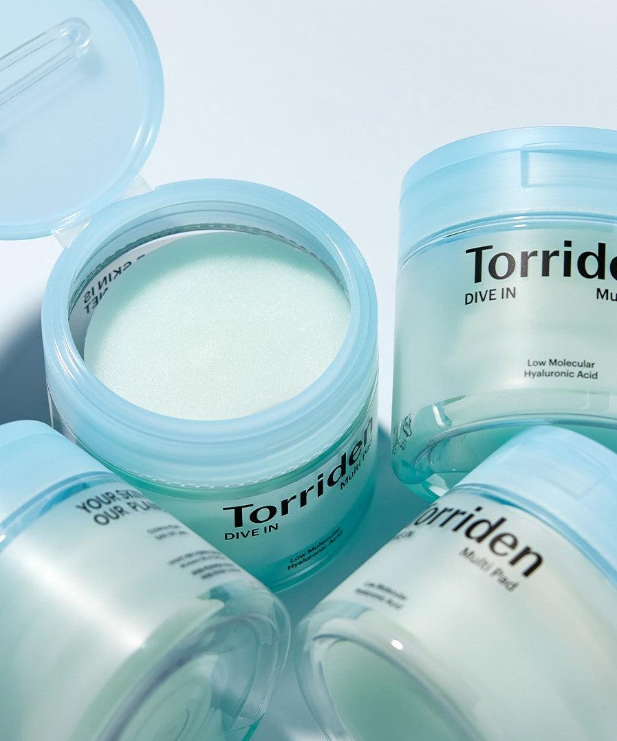 Torriden DIVE-IN Low Molecule Hyaluronic acid Multi Pad 80ea - WowDrops