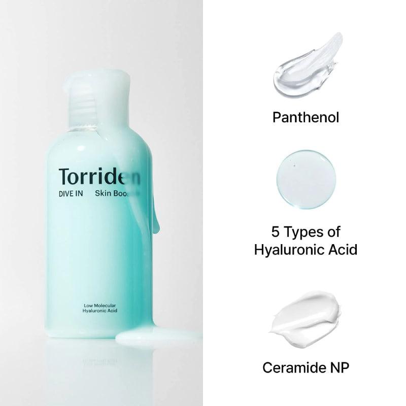 Torriden DIVE-IN Low Molecular Hyaluronic Acid Skin Booster 200ml - WowDrops