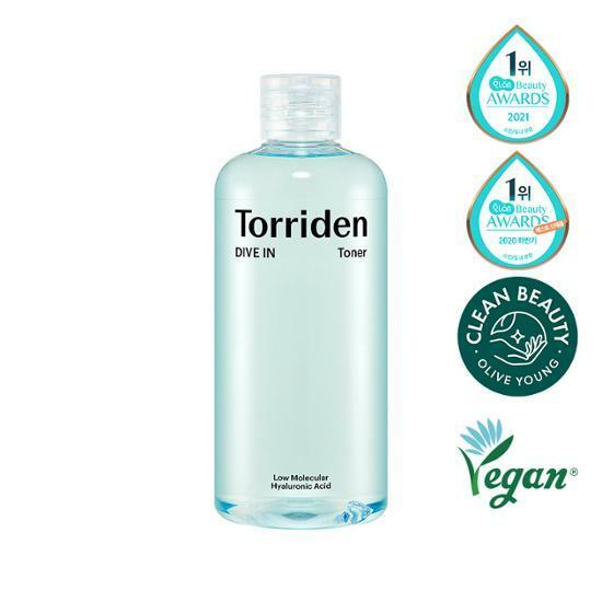 Torriden DIVE-IN Low Molecular Hyaluronic Acid Toner 300ml - WowDrops