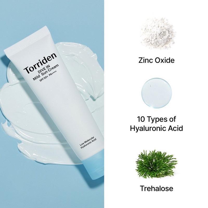 Torriden Dive-In Mild Suncream 60ml on WowDrops