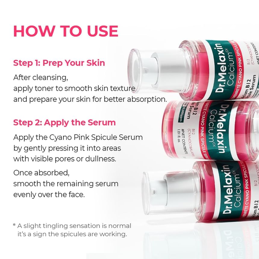 Dr.Melaxin Cemenrete Cyano Pink Spicule Serum 30ml