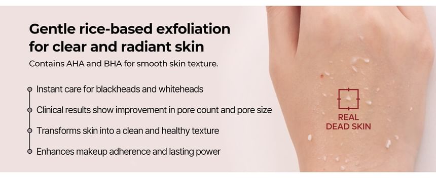 Dr.Melaxin Peel Shot Exfoliating Black Rice Ampoule 80ml