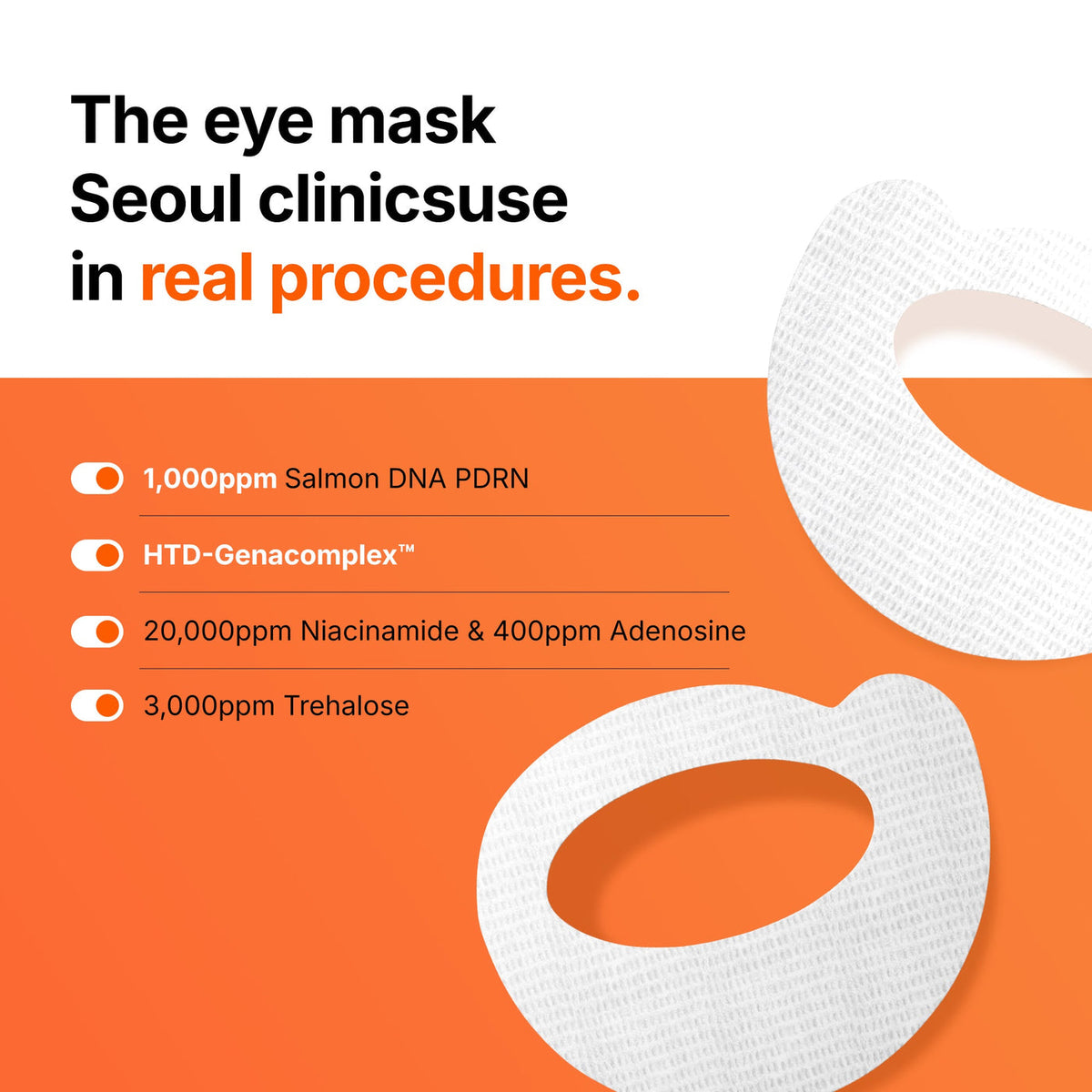 Genabelle PDRN 360 Rejuvenating Eye Mask [70 patches]