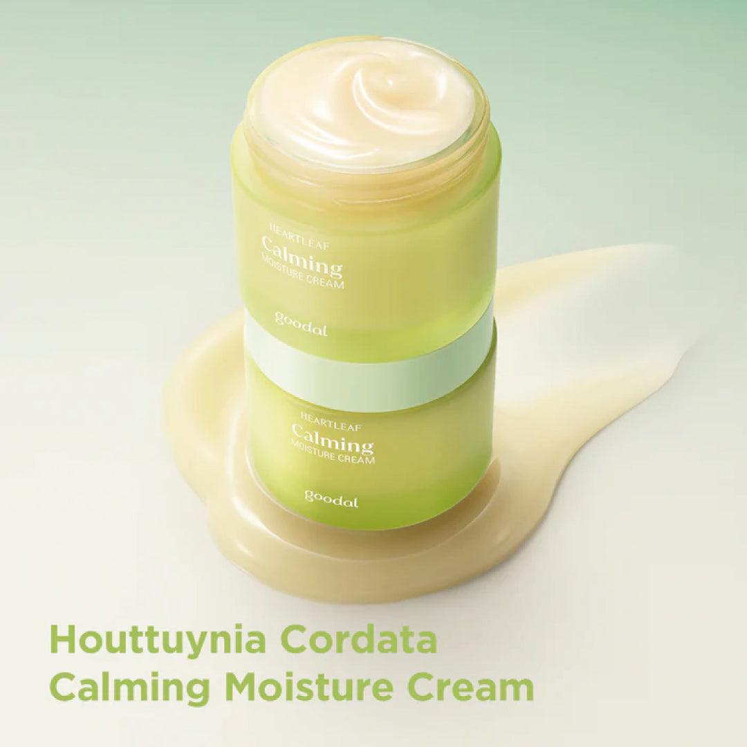 Goodal Heartleaf Calming Moisture Cream 75ml - WowDrops