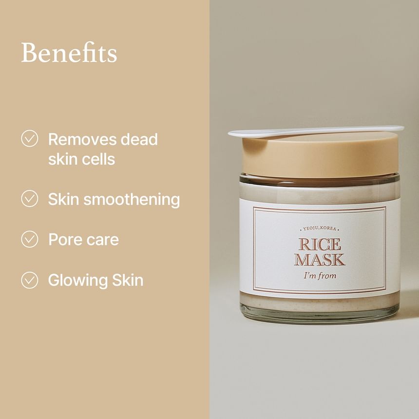 I'm From Rice Mask 70g