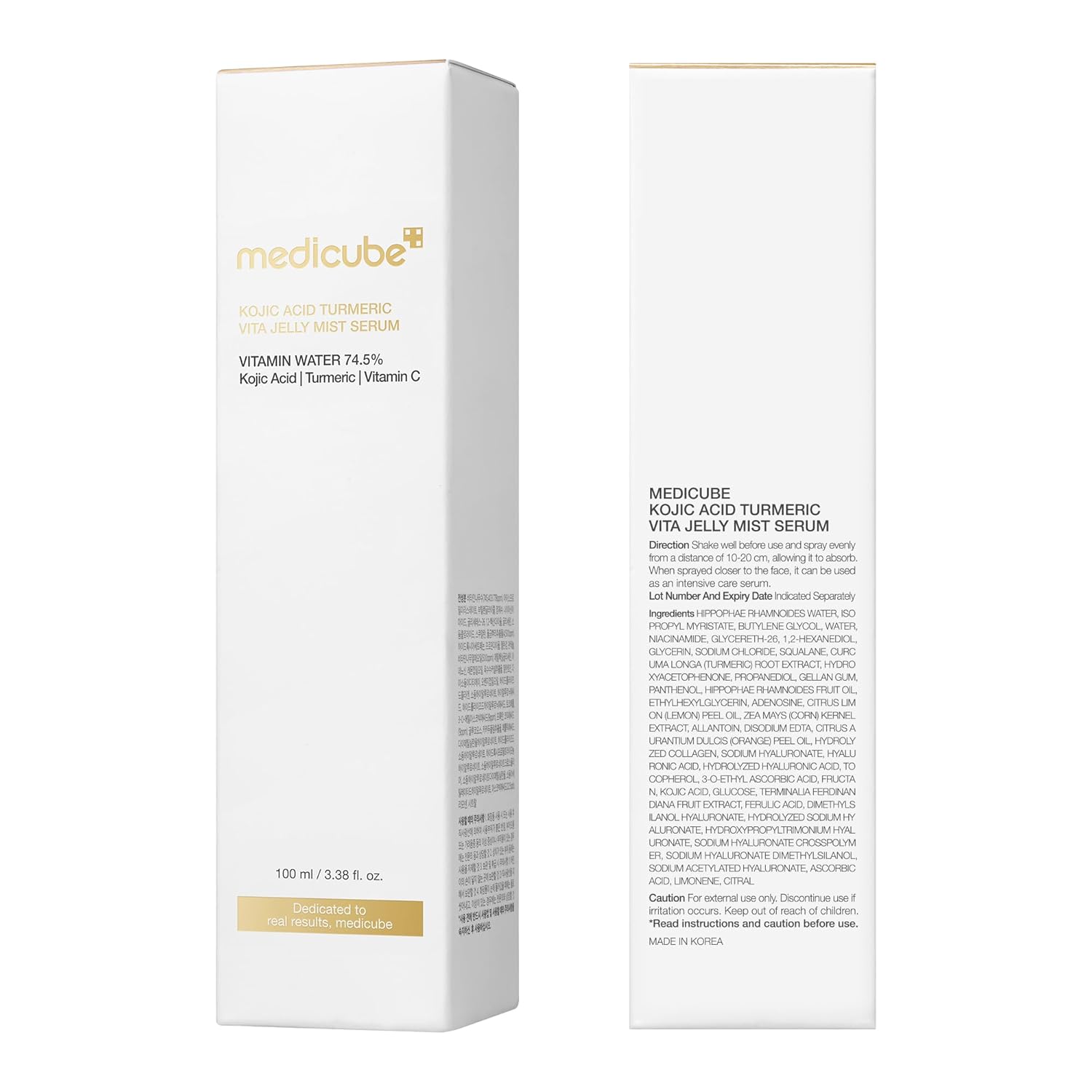 Medicube Kojic Acid Termeric Vita Jelly Mist Serum 100ml