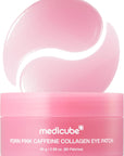 Medicube PDRN Pink Caffeine Collagen Eye Patch 60pcs