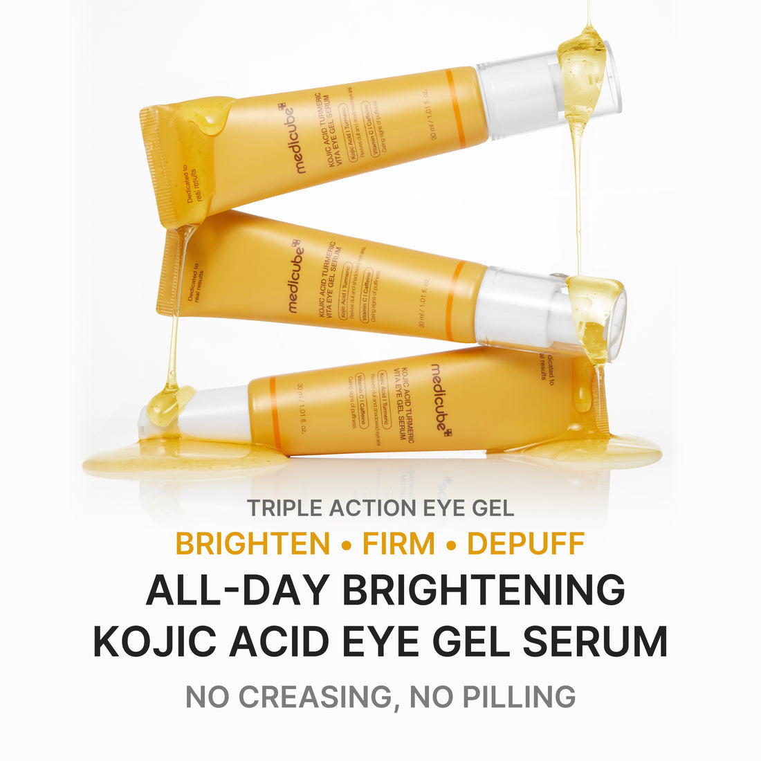 Medicube Kojic Acid Tumeric Eye Gel Serum 30ml