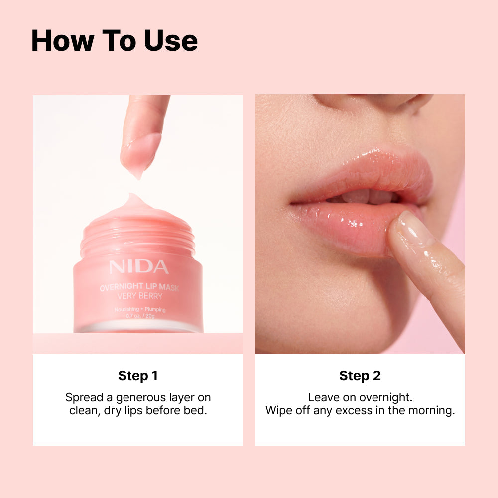NIDA Overnight Lip Mask 20g