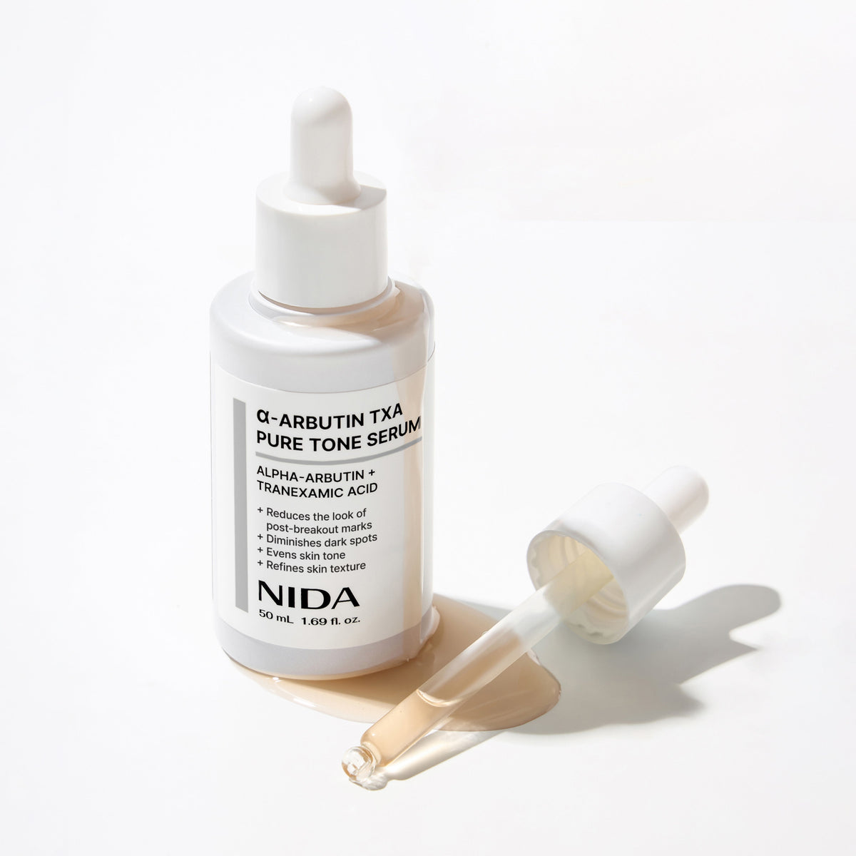 NIDA Alpha-Arbutin TXA Pure Tone Serum 50ml | Fade Dark Spots