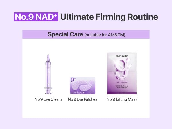 Numbuzin No.9 NAD+ 9 Peptides Dewy Sun Essence 50ml