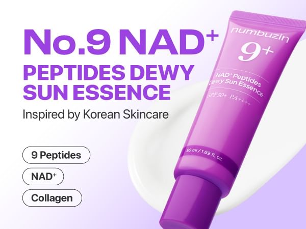 Numbuzin No.9 NAD+ 9 Peptides Dewy Sun Essence 50ml