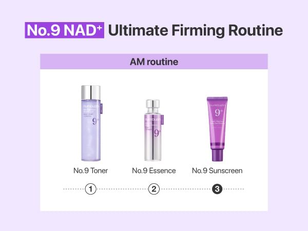 Numbuzin No.9 NAD+ 9 Peptides Dewy Sun Essence 50ml