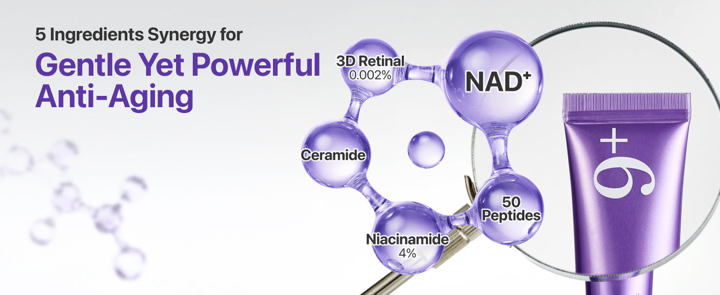 Numbuzin No.9 NAD+ Retinal Volumetox Eye Cream 20ml